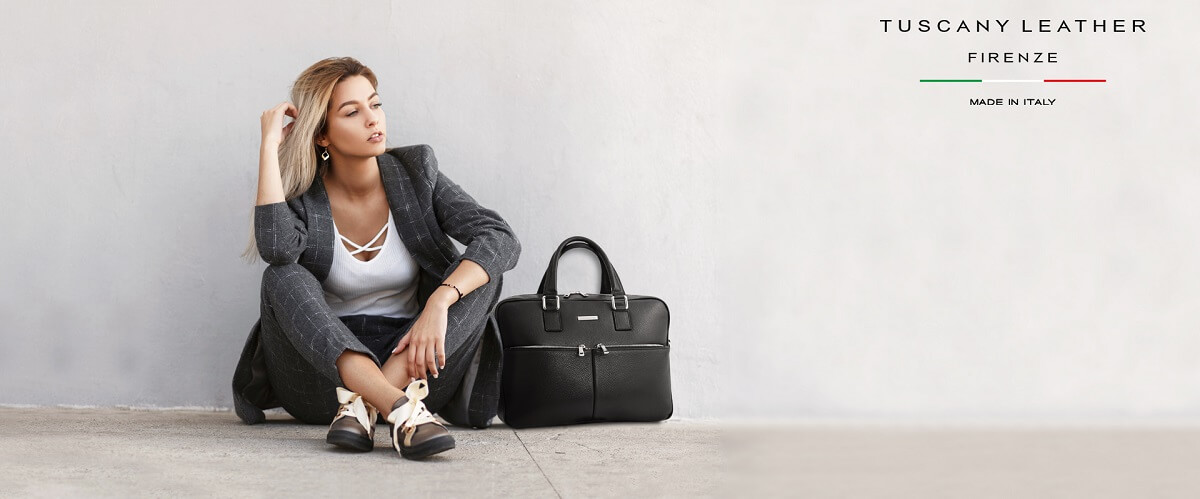 Professional leather bags of Tuscany